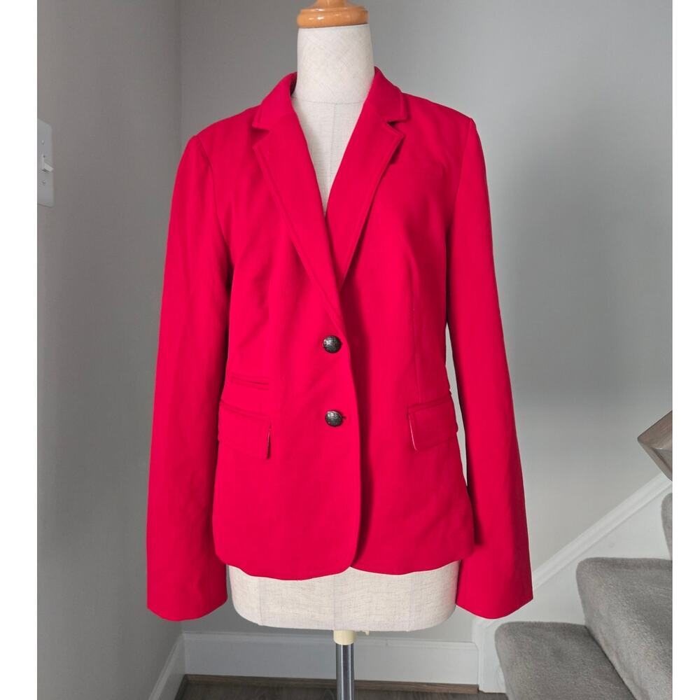 NWT Banana Republic Classic Fit Red Blazer Size 8